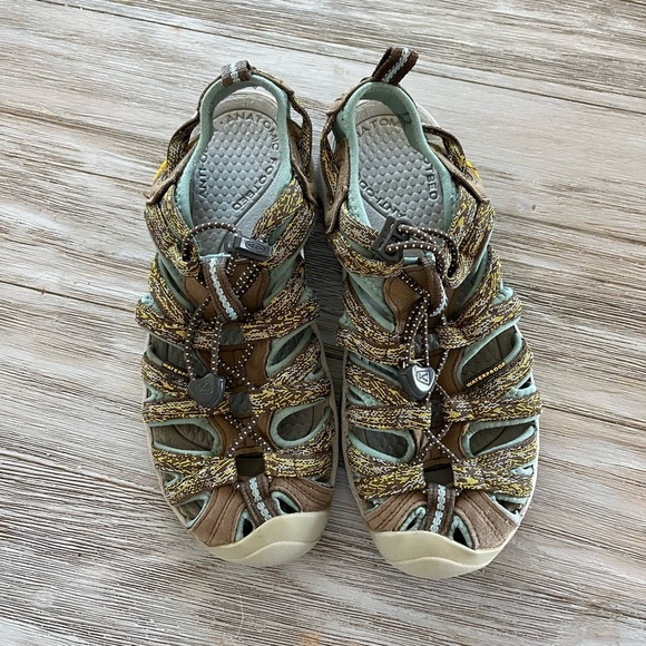 KEEN WOMEN'S WHISPER CASCADE/STONE BLUE SANDAL - Picture 2 of 8